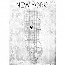Mapa NY