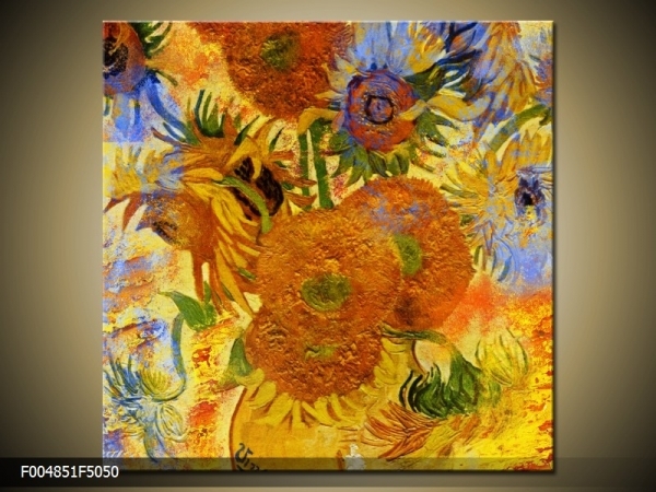 Obraz květiny styl Van Gogh