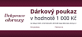 Dárkový poukaz v hodnotě 1000 Kč