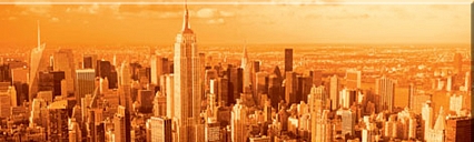 Obraz New York Manhattan skyline 143x45cm
