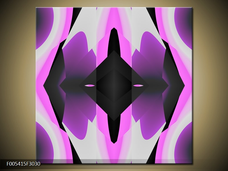 Obraz Geometrie - fialová