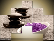 Obraz Oblázky a fialové kamínky 2
