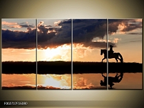 Obraz jezdec na koni 2
