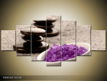 Obraz Oblázky a fialové kamínky 2