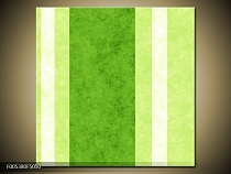 Obraz Zelené pruhy