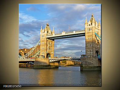 Obraz Tower Bridge ve slunečním svitu