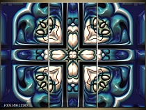 Obraz Abstrakce - modrá