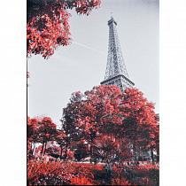 Obraz Eiffelovka v červené