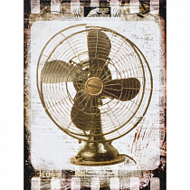 Obraz Zlatý ventilátor