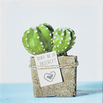 Obraz kaktus v květináči 4