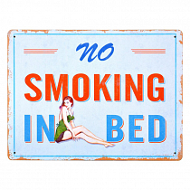 Cedule nekuř v posteli
